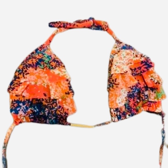 Vix for Paula Hermanny Floral Triangle Bikini Top - Picture 1 of 3